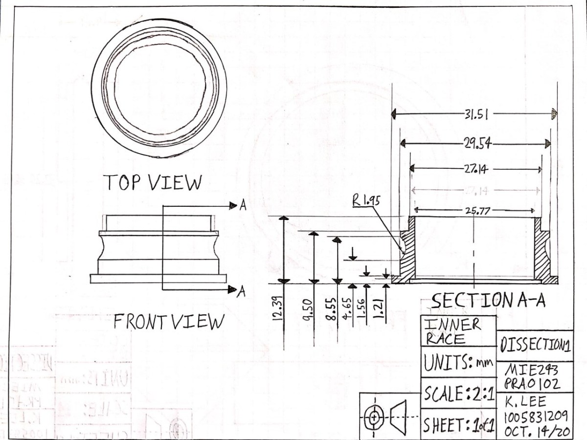 Engineering Hand Drawings